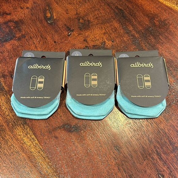 allbirds Other - 3 Pack Allbirds Merino Wool Blend Trino Sprinters No Show Socks Unisex L *As-Is*
